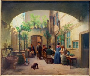 La brasserie dans la rue Gelnhäuser