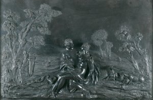 Vénus et Adonis - Jakob Gabriel Mollinarolo