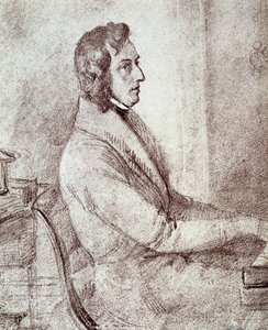 Portrait de Frédéric Chopin (1810-1849), compositeur polonais