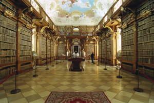 Vue de la bibliothèque de l