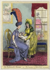 Allaitement, La Maman à la mode, ou La commodité de la robe moderne