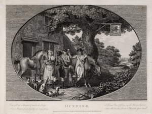 Chasse, gravé par Robert Pollard (1755-1838) - James (after) Pollard