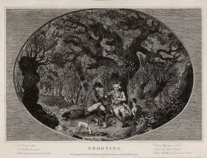 Tir, gravé par Robert Pollard, publié en 1784 - James (after) Pollard