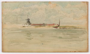 Une petite note rouge - Dordrecht
