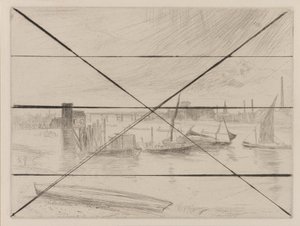 Aube à Battersea, Cadogan Pier, 1861