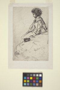 Bibi Lalouette - James Abbott McNeill Whistler