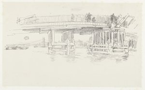 Pont sur la Tamise - James Abbott McNeill Whistler