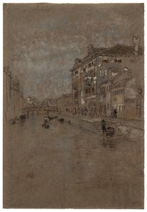 Canal à Venise Entrepôt de tabac, 1879-1880
