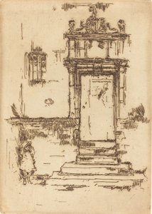 Porte de la chapelle, Montresor, 1888