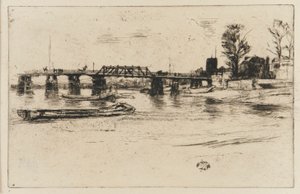Chelsea, 1879 - James Abbott McNeill Whistler