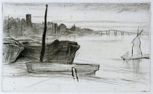 Pont et église de Chelsea