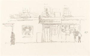 Boutiques de Chelsea, 1888 - James Abbott McNeill Whistler