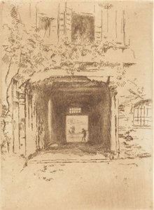 Porte et vigne, 1880