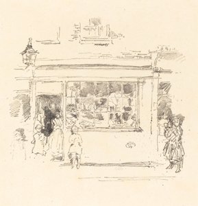 Drury Lane Rags - James Abbott McNeill Whistler