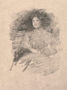 À la lumière du feu Mme Pennell, 1896
