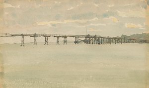 Gris et argent - Quai, Southend, 1882-1883