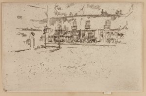 Jubilee Place, Chelsea - James Abbott McNeill Whistler