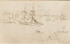 Lagune-Midi - James Abbott McNeill Whistler
