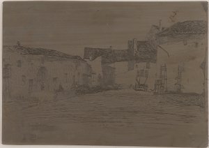 Liverdun. Une des douze gravures de la nature, 1858 - James Abbott McNeill Whistler