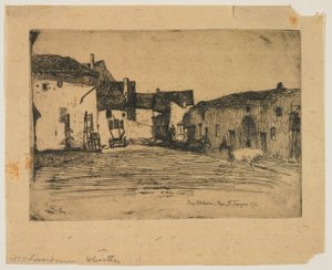 Liverdun aus Zwölf Radierungen aus der Natur - James Abbott McNeill Whistler