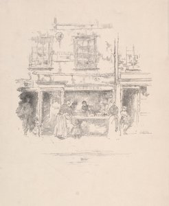 Poissonnerie Maunders, Chelsea, 1890 - James Abbott McNeill Whistler