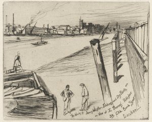 Millbank, 1861 - James Abbott McNeill Whistler