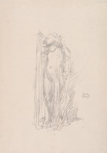 Drapé de modèle, 1890 - James Abbott McNeill Whistler