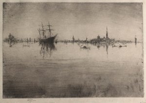 Nocturne, 1880 - James Abbott McNeill Whistler