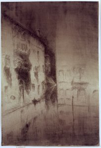 Nocturne : Palais, 1879-80 - James Abbott McNeill Whistler