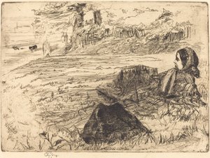 Nourrice et enfant, 1859