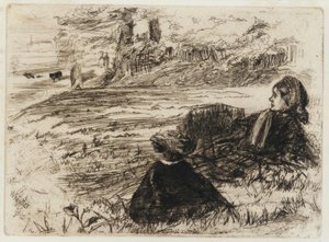 Nourrice et enfant, 1859 - James Abbott McNeill Whistler