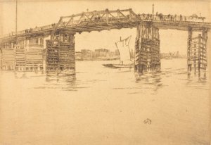 Vieux Pont de Battersea, 1879 - James Abbott McNeill Whistler