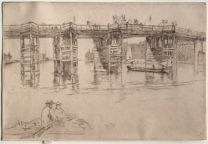 Vieux pont de Putney, 1879 - James Abbott McNeill Whistler