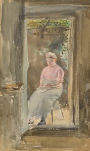 Note rose - Écosser des pois, 1882-1884 - James Abbott McNeill Whistler