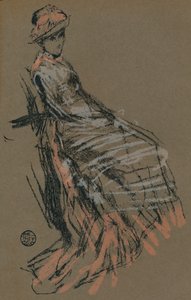 Étude de portrait au pastel