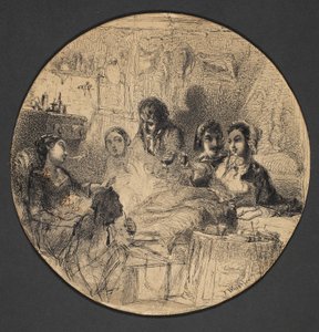 Scène de la Vie Bohème, 1855-57