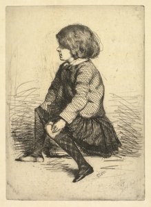 Seymour Haden Jr., assis - James Abbott McNeill Whistler