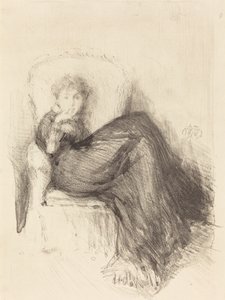 Étude : Maude assise, 1878 - James Abbott McNeill Whistler