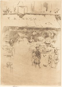 Magasin de fruits de T.A. Nash, vers 1886 - James Abbott McNeill Whistler