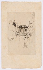 Temple Bar, vers 1877 - James Abbott McNeill Whistler