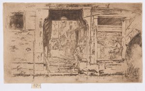 La poissonnerie, Venise - James Abbott McNeill Whistler