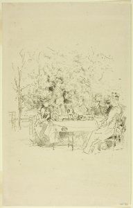 Le Jardin - James Abbott McNeill Whistler