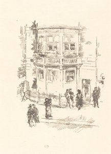 La fenêtre du directeur, Théâtre Gaiety, 1896 - James Abbott McNeill Whistler
