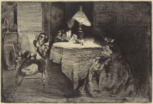 La salle de musique - James Abbott McNeill Whistler