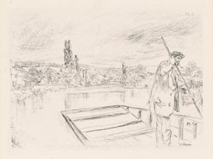 La Péniche - James Abbott McNeill Whistler