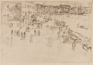 La Riva, 1879-1880 - James Abbott McNeill Whistler