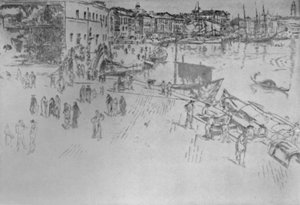 La Riva n° 1, 1879-1880 - James Abbott McNeill Whistler