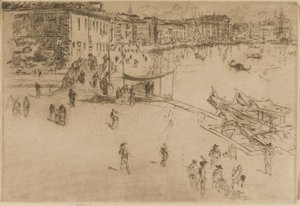La Riva, No. 2 - James Abbott McNeill Whistler