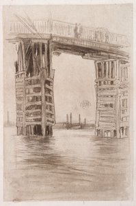 Le grand pont - James Abbott McNeill Whistler