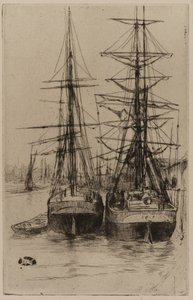Les Deux Navires, 1875
